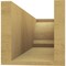 Ekena Millwork 6in. W x 6in. H x 20in. L Moab Woodgrain TimberThane Rafter Tail, Primed Tan RFTUR06X06X20MOARCPR - alternate 5